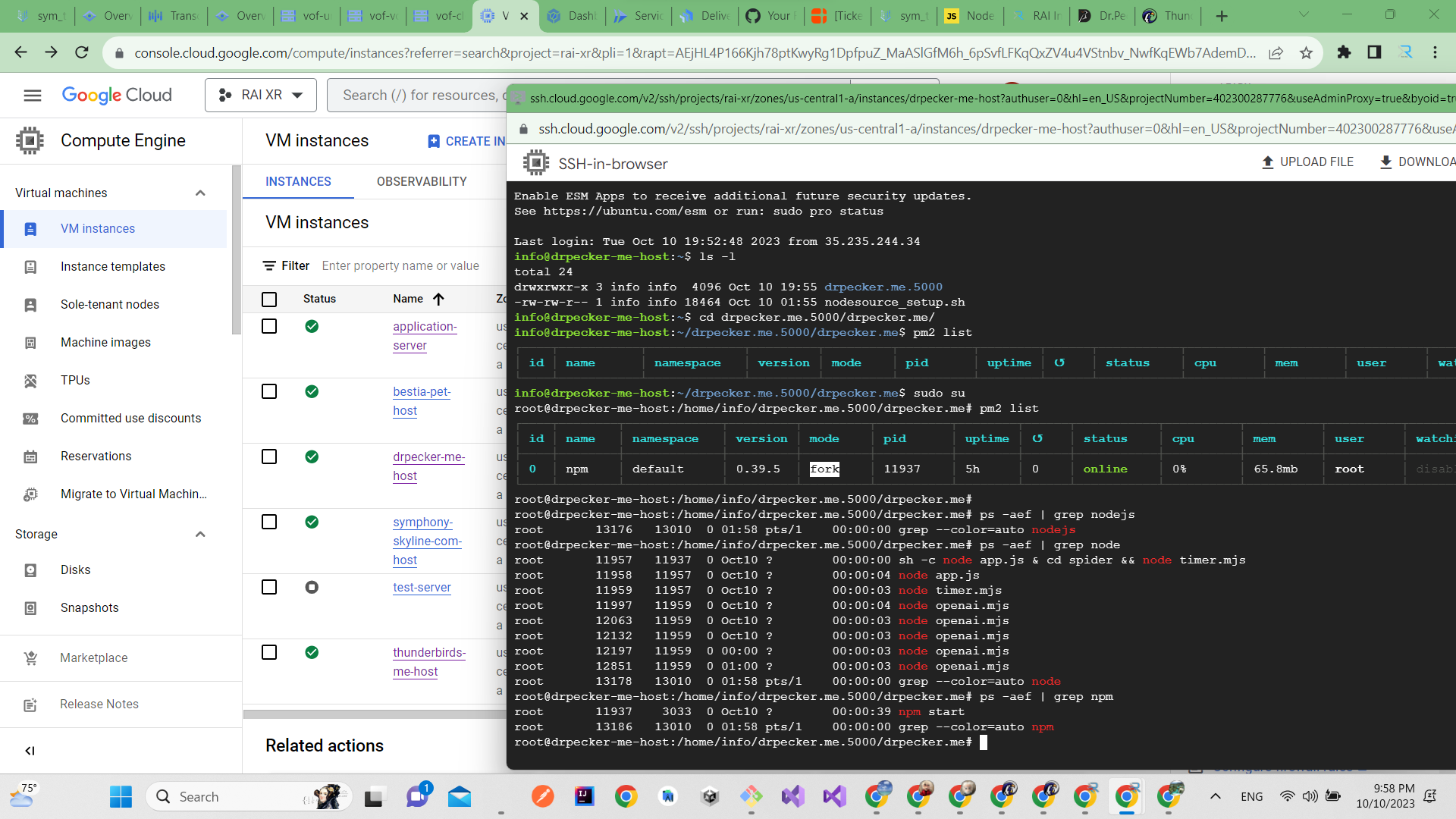 DRPECKER.ME live on Google Cloud - migrated from from hostwinds.com