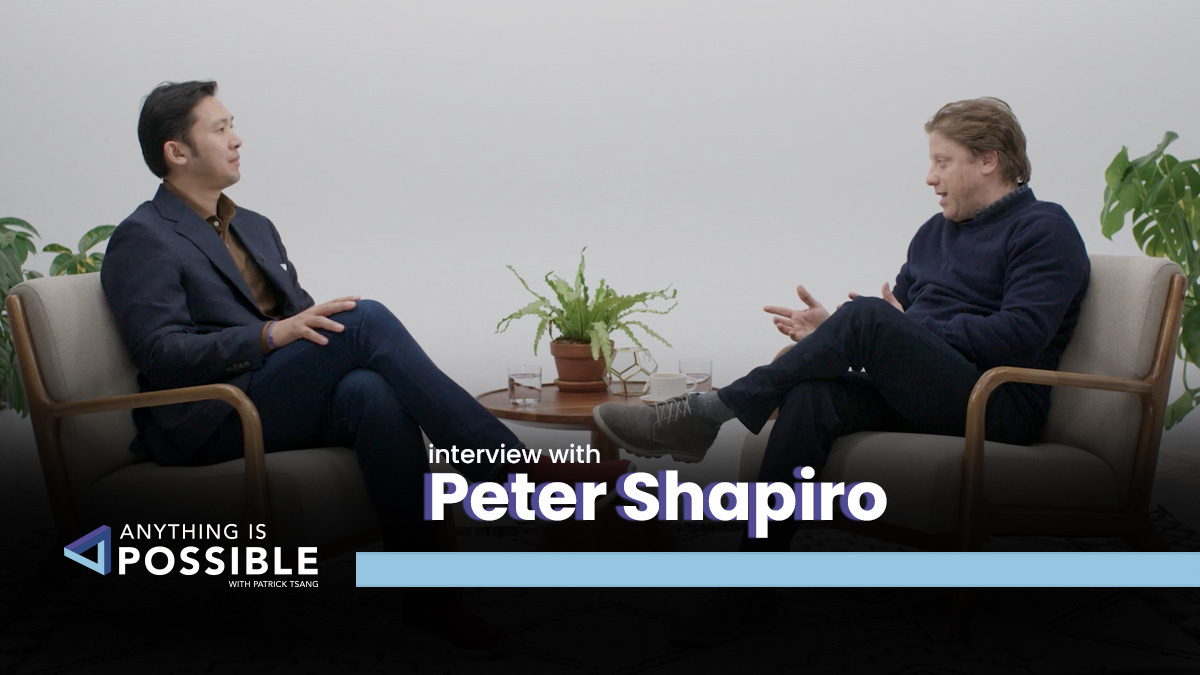 Veteran live-music Promoter Peter Shapiro promotes global climate change | Anything is Possible