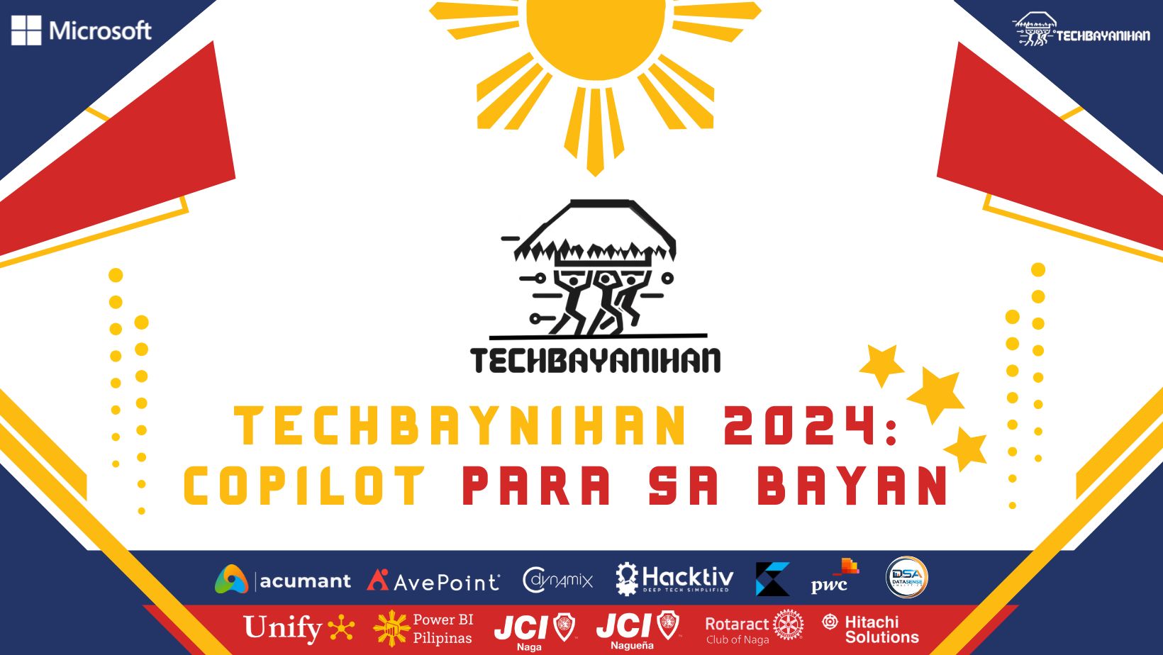 TechBayanihan 2024: Copilot para sa Bayan!